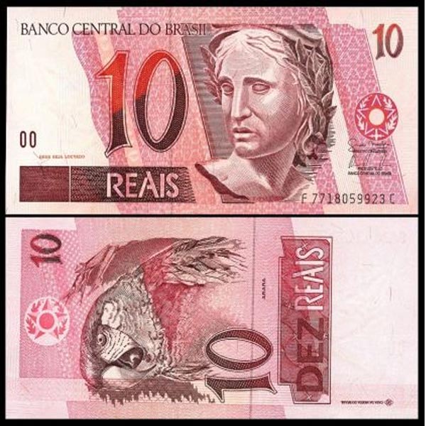 Hình ảnh tiền Brazil 10r