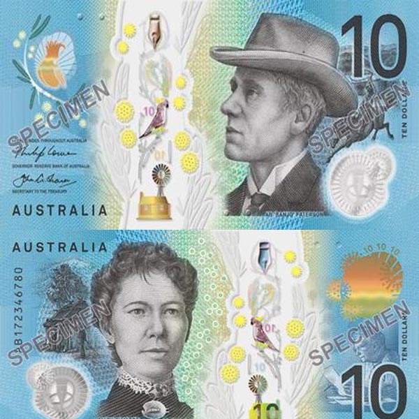 Hình ảnh tiền Úc 10s