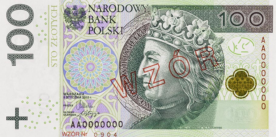 100 zloty Ba Lan