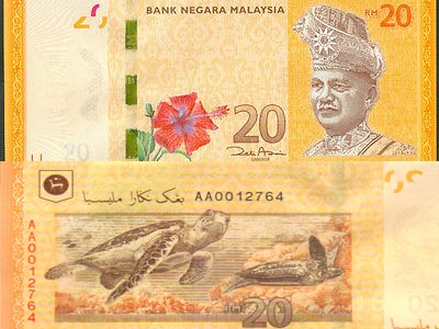 hình ảnh tiền Malaysia rm20