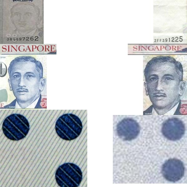 hình ảnh tiền singapore