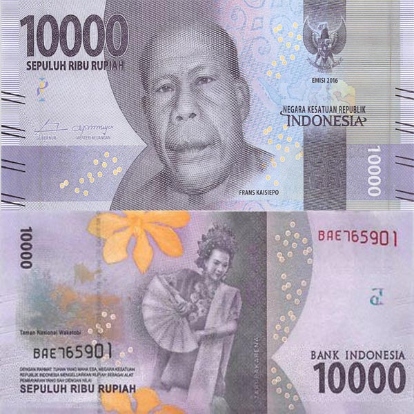 Hình ảnh tiền Indonesia 10000
