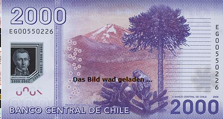 Hình ảnh tiền Chile 2000 sau