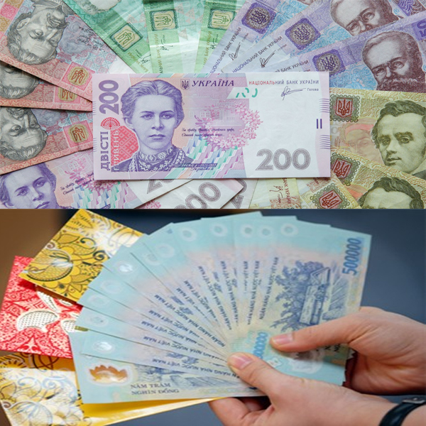 Đổi tiền Ukraina