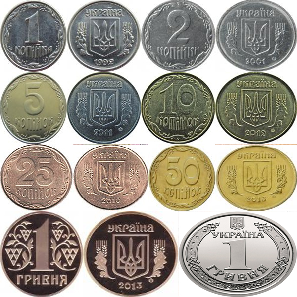 Tiền xu Ukraina